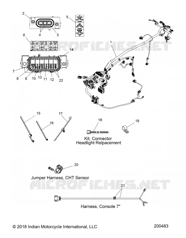 ELEKTRIC, WIRE HARNESS