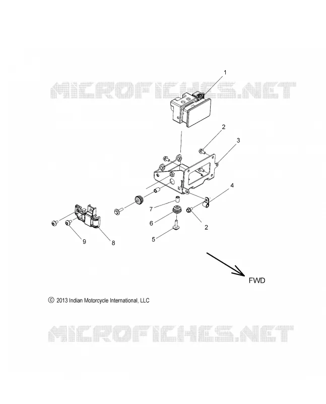 BREMSES, ABS MODULE ASM.