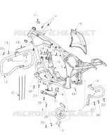 CHASSIS, RAHMEN AND SIDESTAND