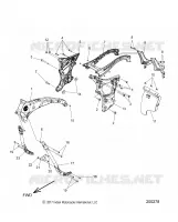 CHASSIS, RAHMEN ASM.