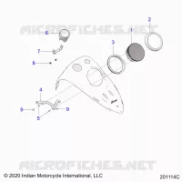 ELEKTRIC, INSTRUMENT CLUSTER
