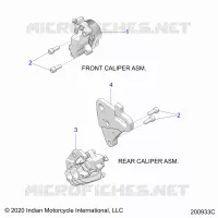 BRAKES, BREMSZANGE VORNE AND REAR