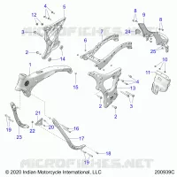 CHASSIS, RAHMEN ASM.