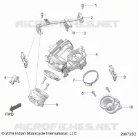 KRAFTSTOFFSYSTEM, FUEL RAIL/THROTTLE BODY