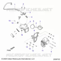 KRAFTSTOFFSYSTEM, FUEL CLAM SHELL/THROTTLE BODY