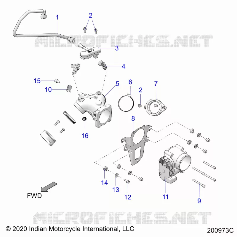 KRAFTSTOFFSYSTEM, FUEL CLAM SHELL/THROTTLE BODY