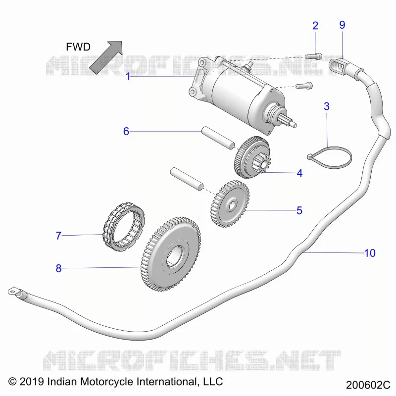 ANLASSER MOTOR