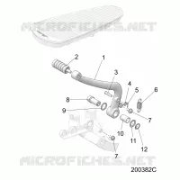 BREMSES, BREMSE PEDAL