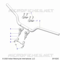 LENKUNG, HANDLEBAR MNTG