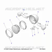 ELEKTRIC, FRONT LIGHTING AND TURN SIGNALS