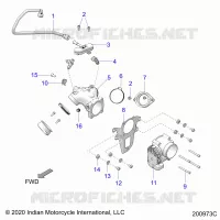 KRAFTSTOFFSYSTEM, FUEL CLAM SHELL/THROTTLE BODY