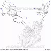 ENGINE, VENTILDECKELS