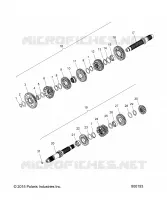 ANTRIEB, INPUT/OUTPUT SHAFT ASM.