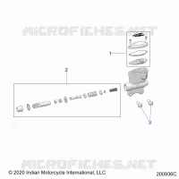 HINTERBREMSE, MASTER CYLINDER