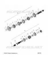 ANTRIEB, INPUT/OUTPUT SHAFT ASM.