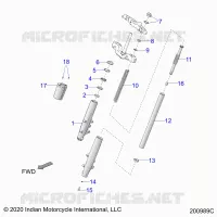 FRONT SUSPENSION FORKS