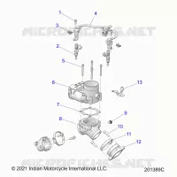 ENGINE, DROSSELKLAPPENGEHÃ„USE/FUEL RAIL